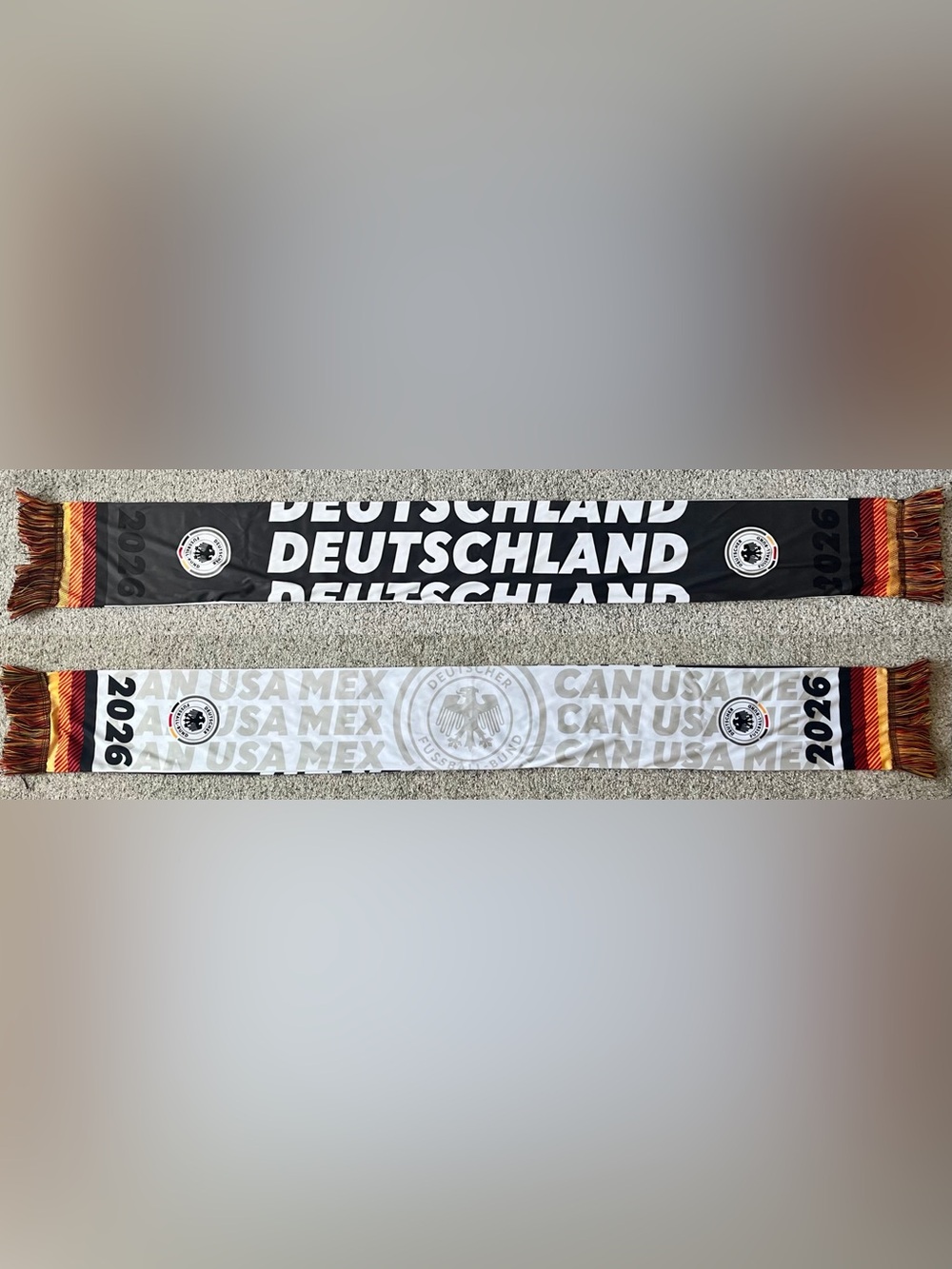 Germany Deutschland FIFA World Cup 2026 USA CAN MEX Soccer Scarf